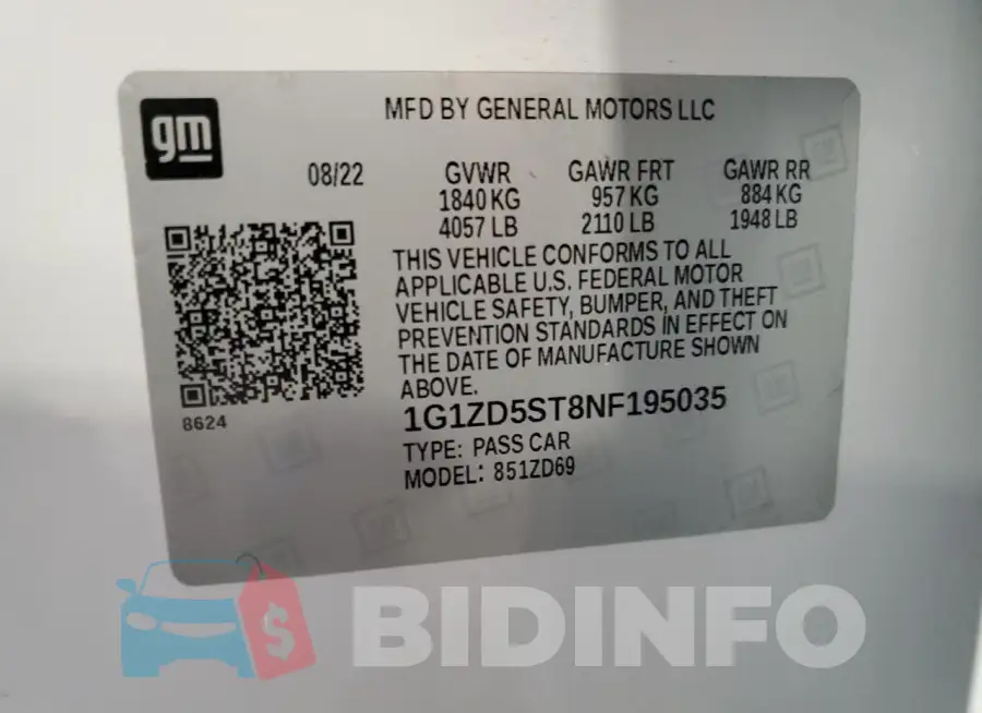 1G1ZD5ST8NF195035 Photo# 12