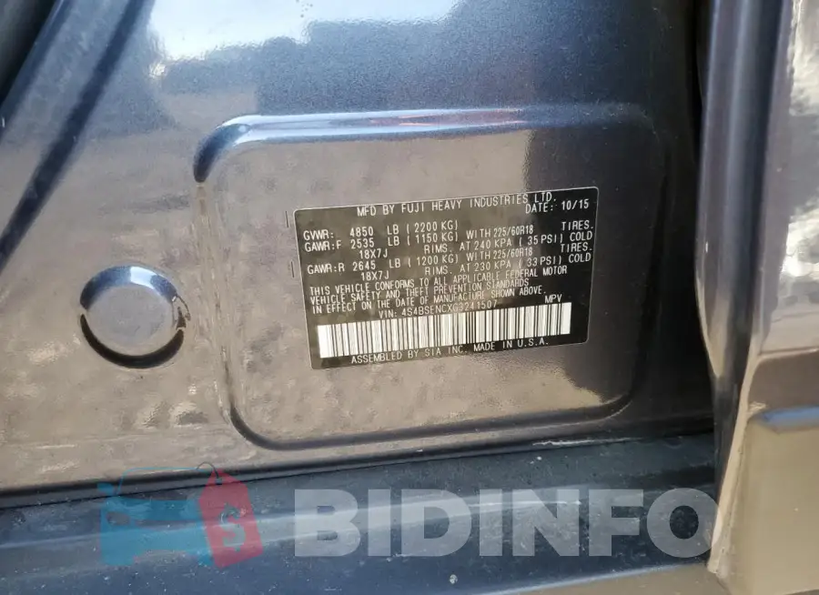 4S4BSENCXG3241507 Photo# 12