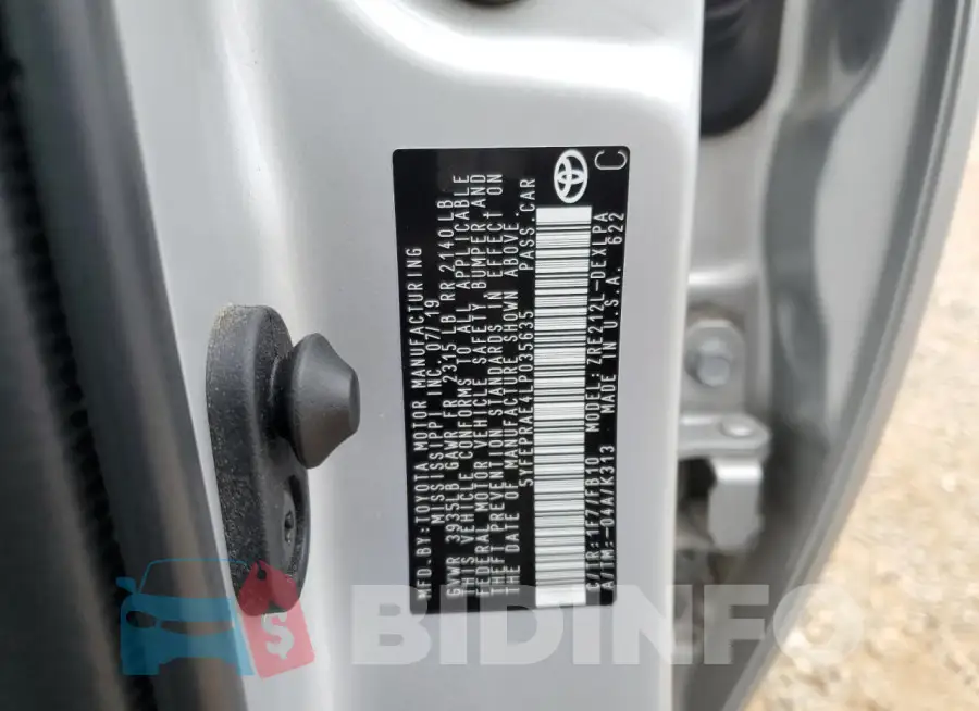 5YFEPRAE4LP035635 Photo# 12