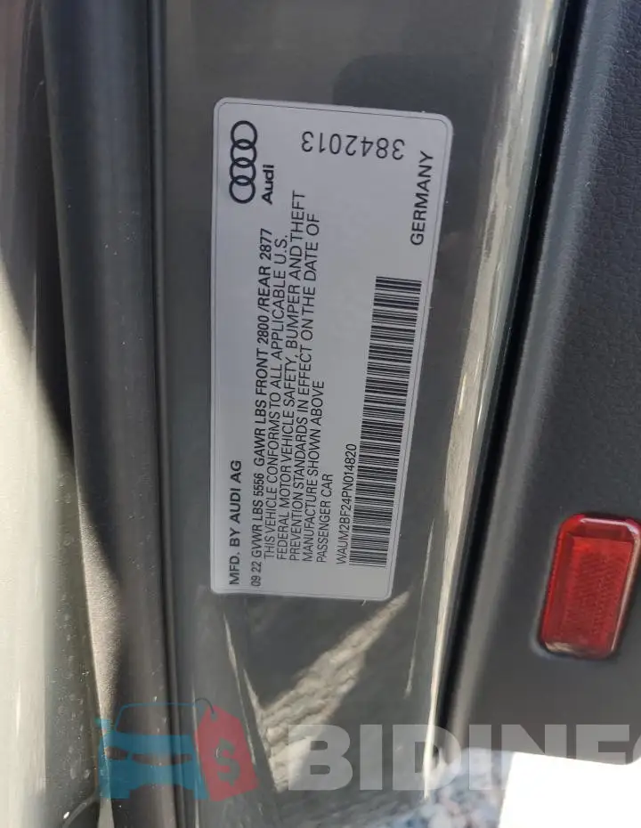 WAUM2BF24PN014820 Photo# 13