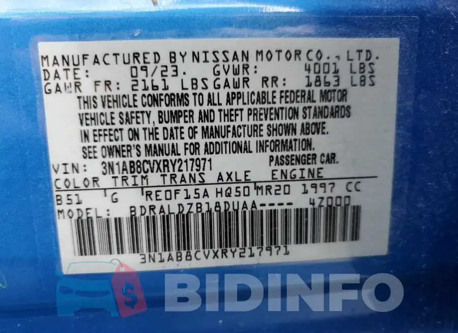 3N1AB8CVXRY217971 Photo# 12