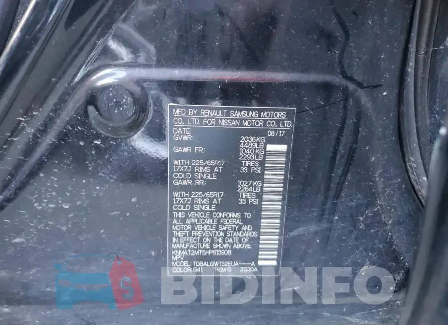 KNMAT2MT5HP613908 Photo# 13