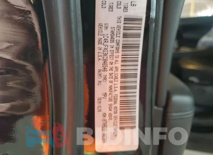 1C4RJFAG3KC846546 Photo# 12