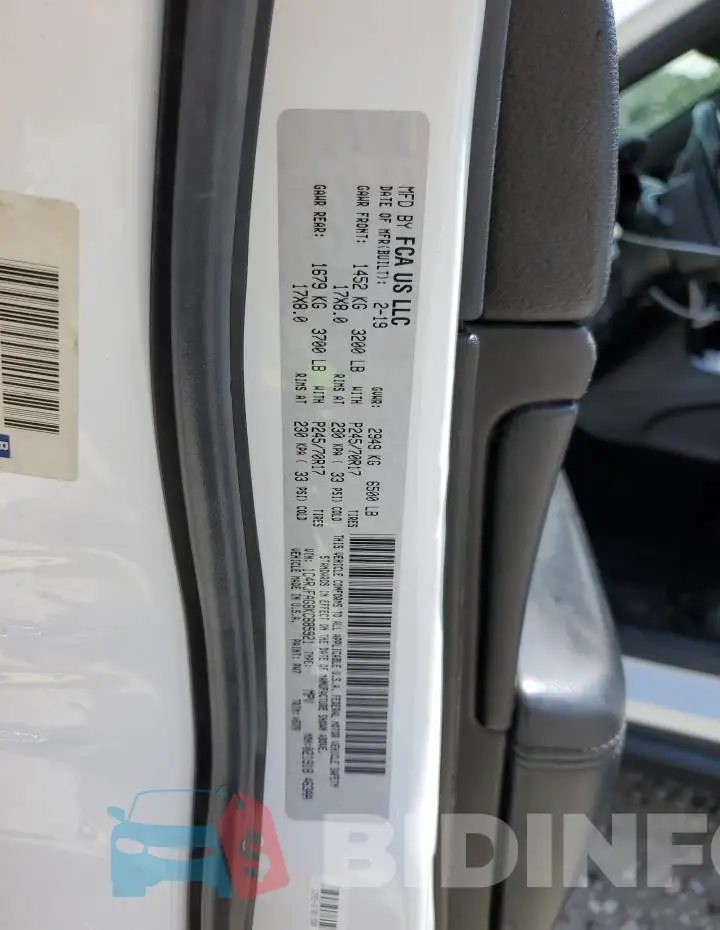 1C4RJFAG8KC685921 Photo# 14