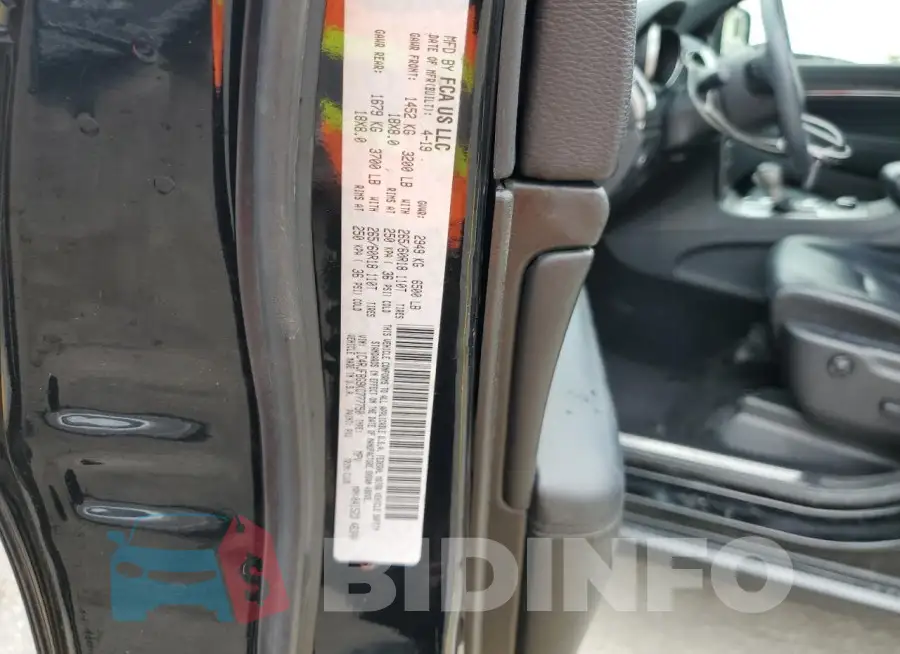 1C4RJFBG9KC777750 Photo# 14