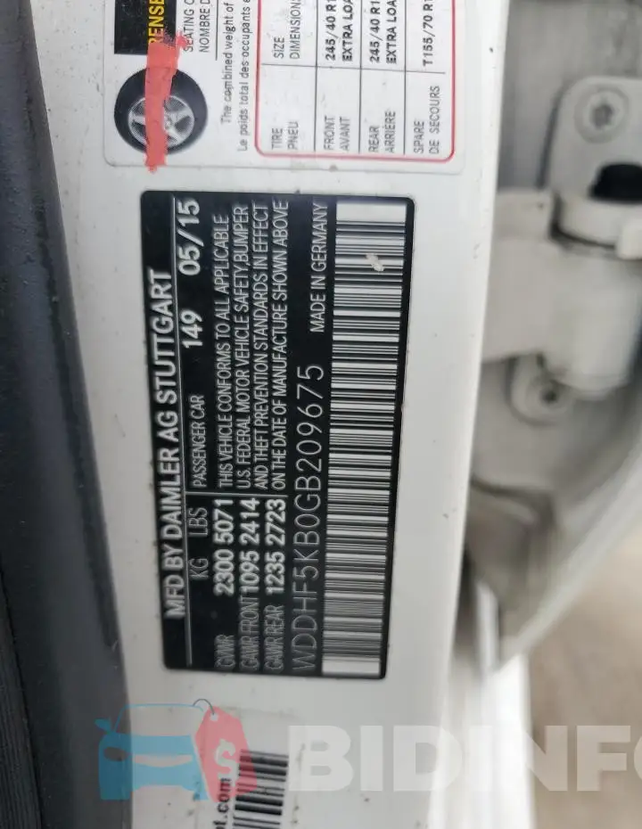 WDDHF5KB0GB209675 Photo# 13