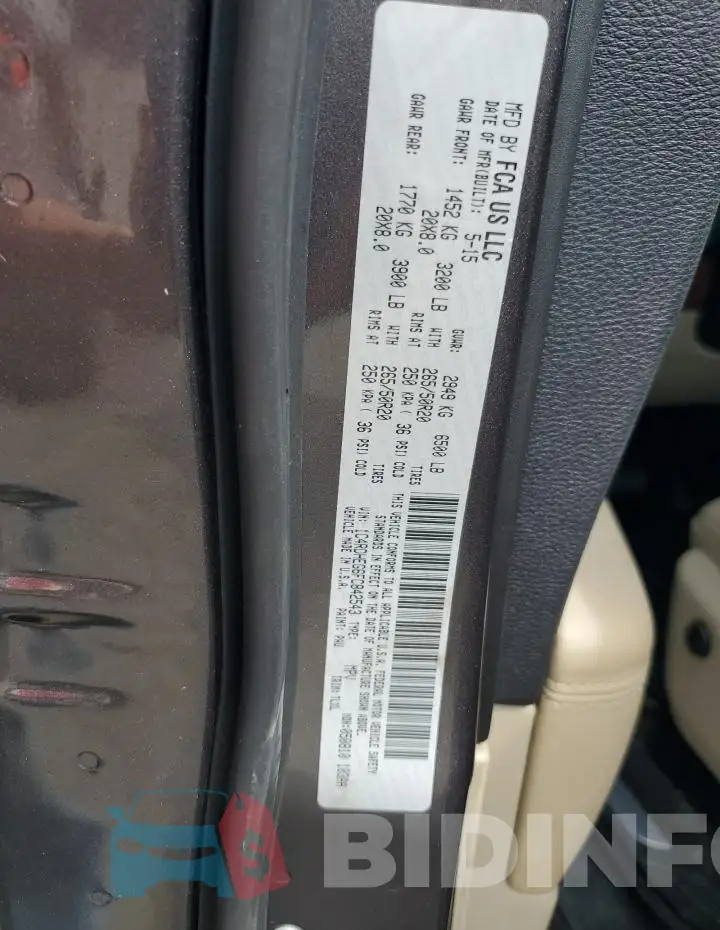 1C4RDHEG6FC842543 Photo# 14