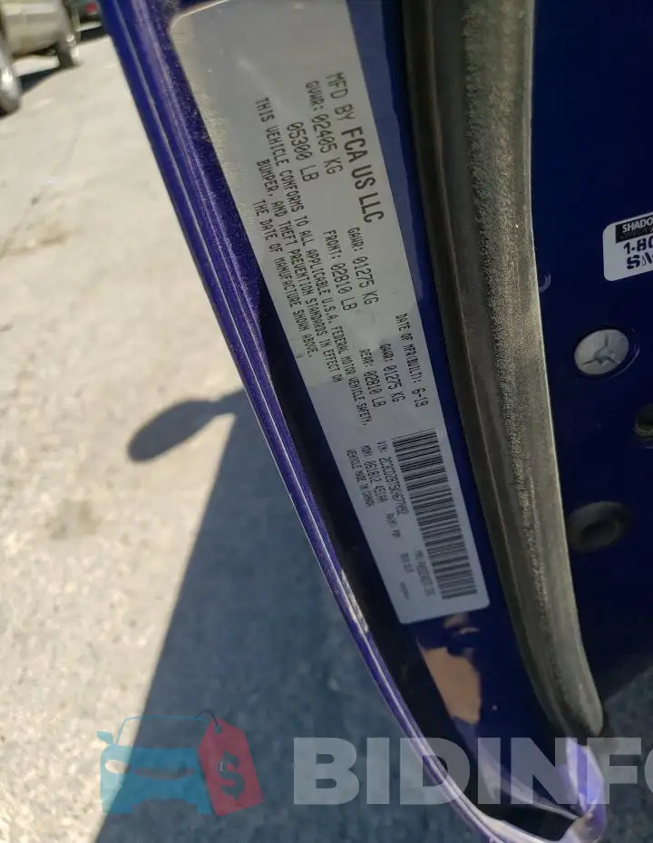 2C3CDZBT5KH677092 Photo# 12
