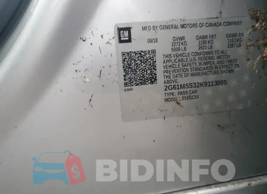 2G61M5S32K9113005 Photo# 13