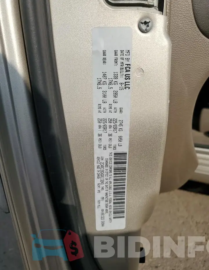 2C4RC1BGXGR113243 Photo# 13