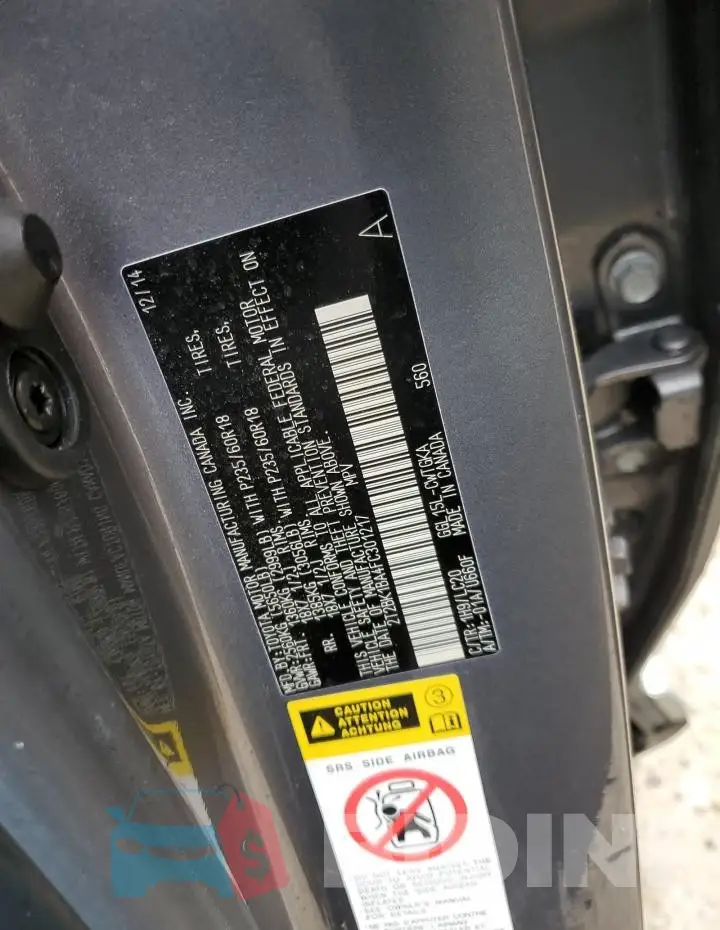 2T2BK1BA4FC301217 Photo# 12