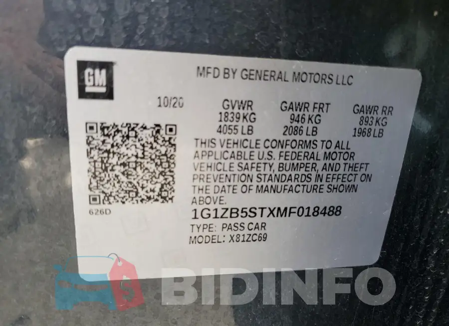1G1ZB5STXMF018488 Photo# 12