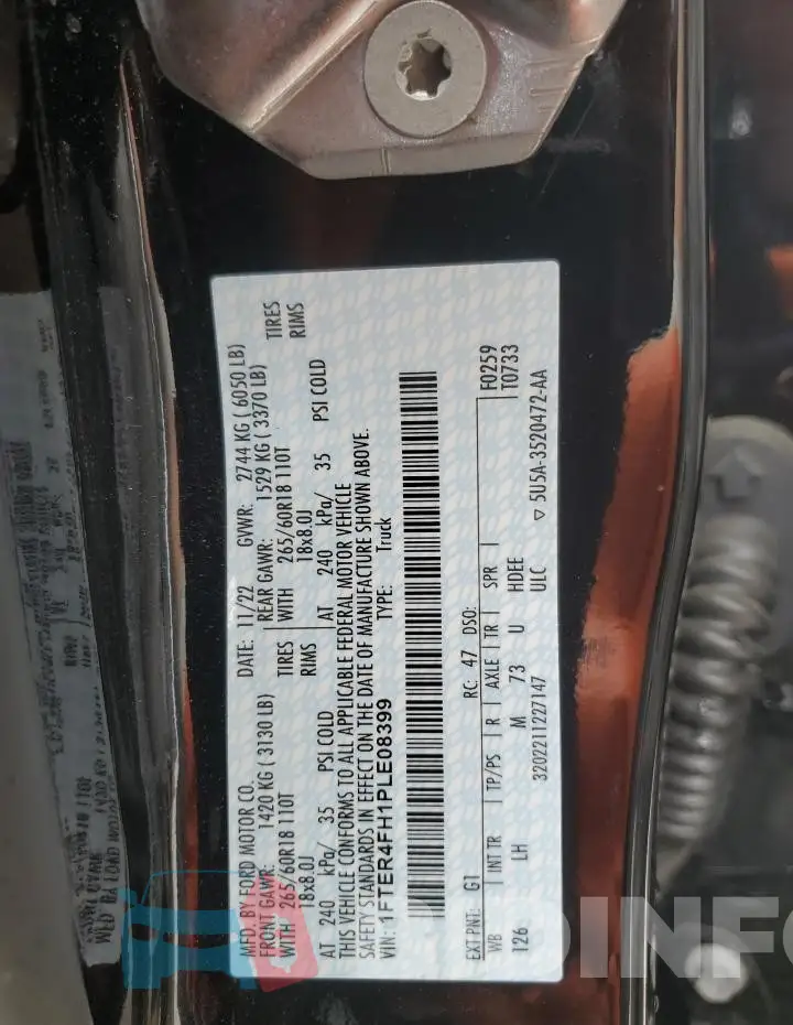 1FTER4FH1PLE08399 Photo# 12