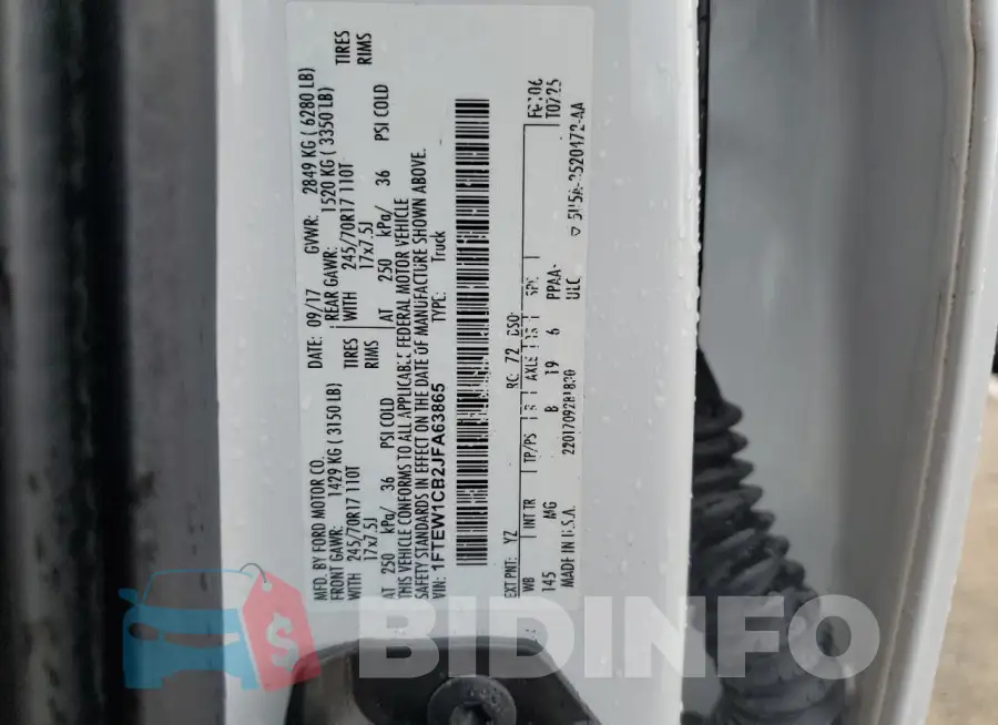 1FTEW1CB2JFA63865 Photo# 12