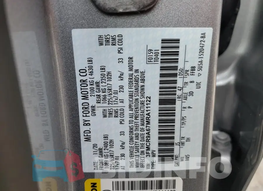 3FMCR9A67MRA11122 Photo# 14