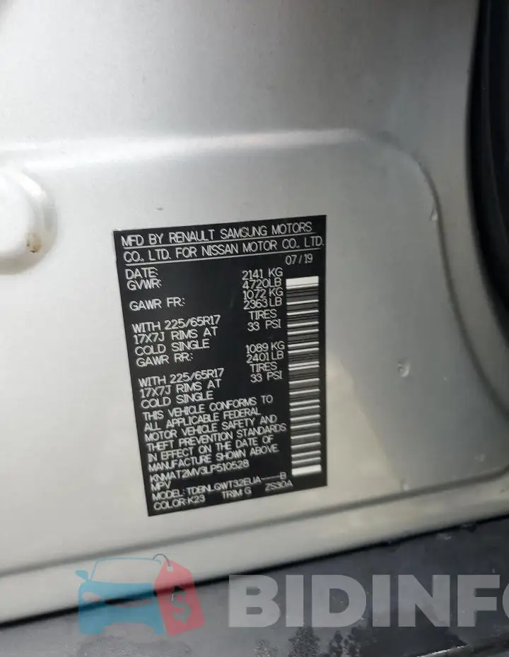 KNMAT2MV3LP510528 Photo# 13