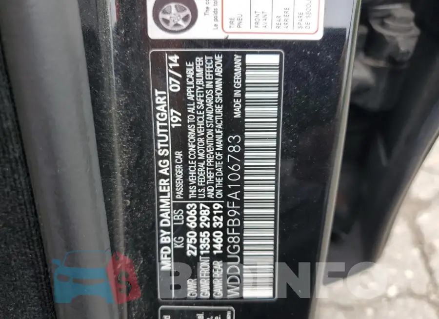 WDDUG8FB9FA106783 Photo# 12