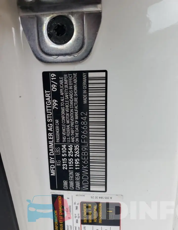 WDDWK6EB9LF966842 Photo# 13