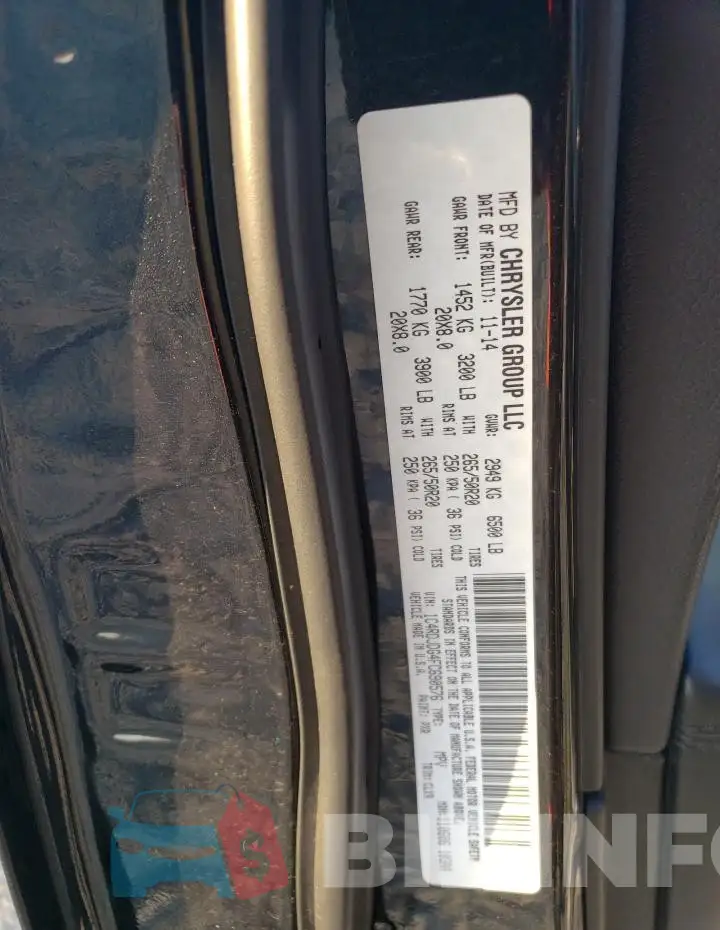 1C4RDJDG4FC690576 Photo# 13
