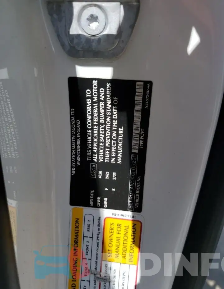 SCFRMFAW0KGL05298 Photo# 13