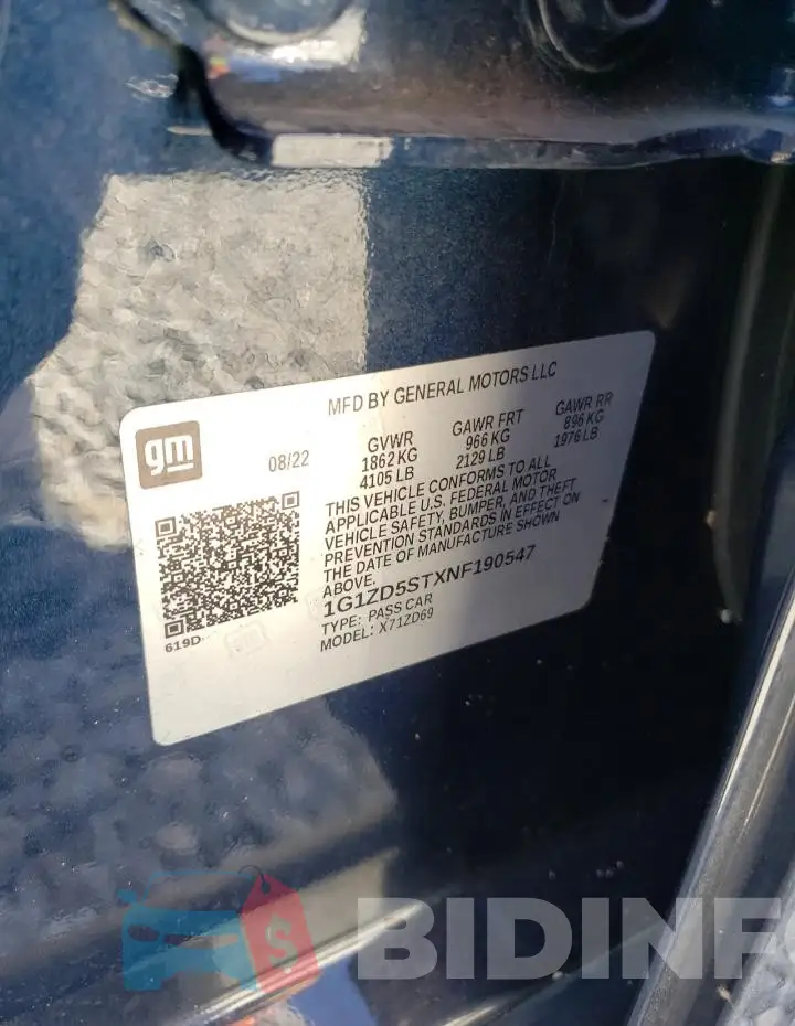 1G1ZD5STXNF190547 Photo# 12