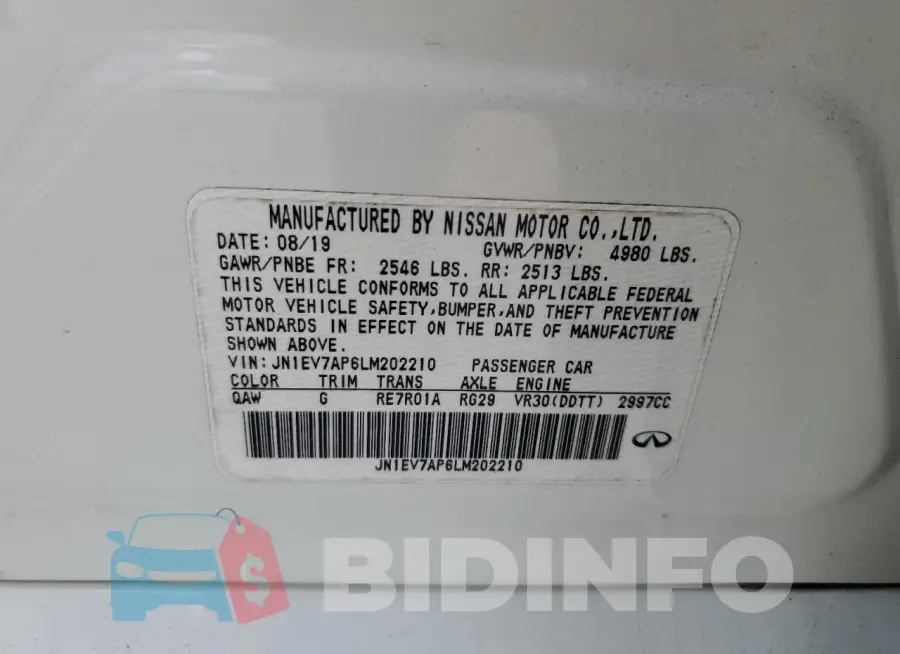 JN1EV7AP6LM202210 Photo# 12