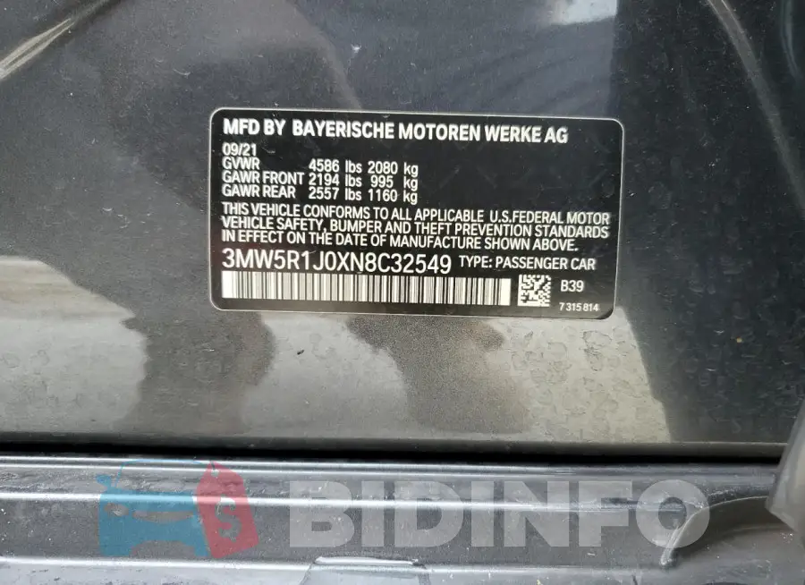 3MW5R1J0XN8C32549 Photo# 12