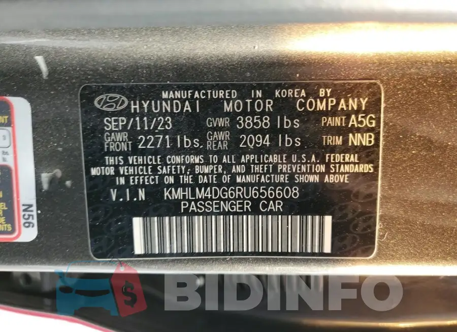 KMHLM4DG6RU656608 Photo# 12