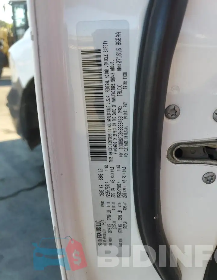 1C6RR6FG9HS836403 Photo# 12