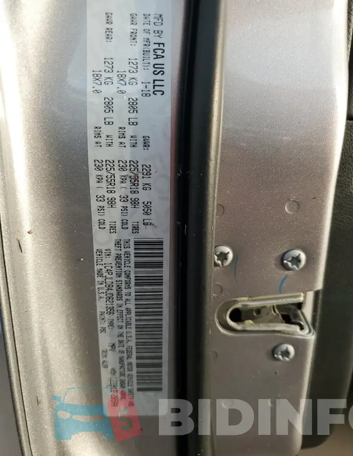 1C4PJLDB4JD621356 Photo# 14