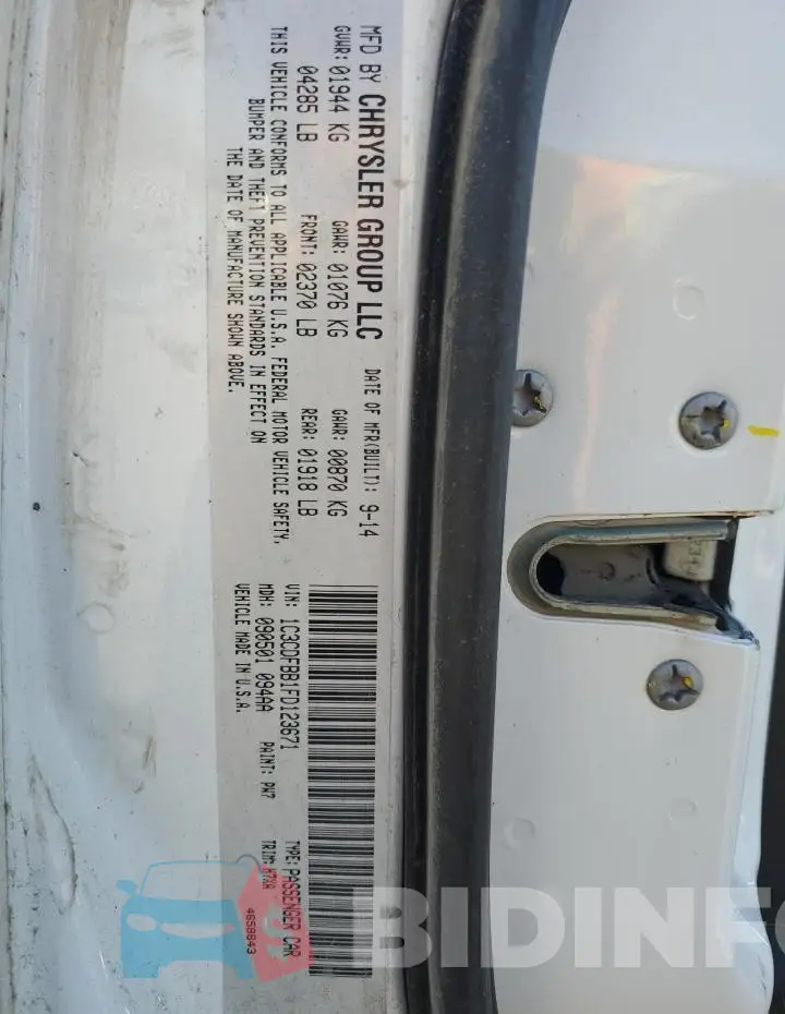 1C3CDFBB1FD123671 Photo# 12