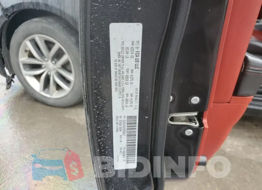 2C3CDXHG7GH292817 Photo# 12