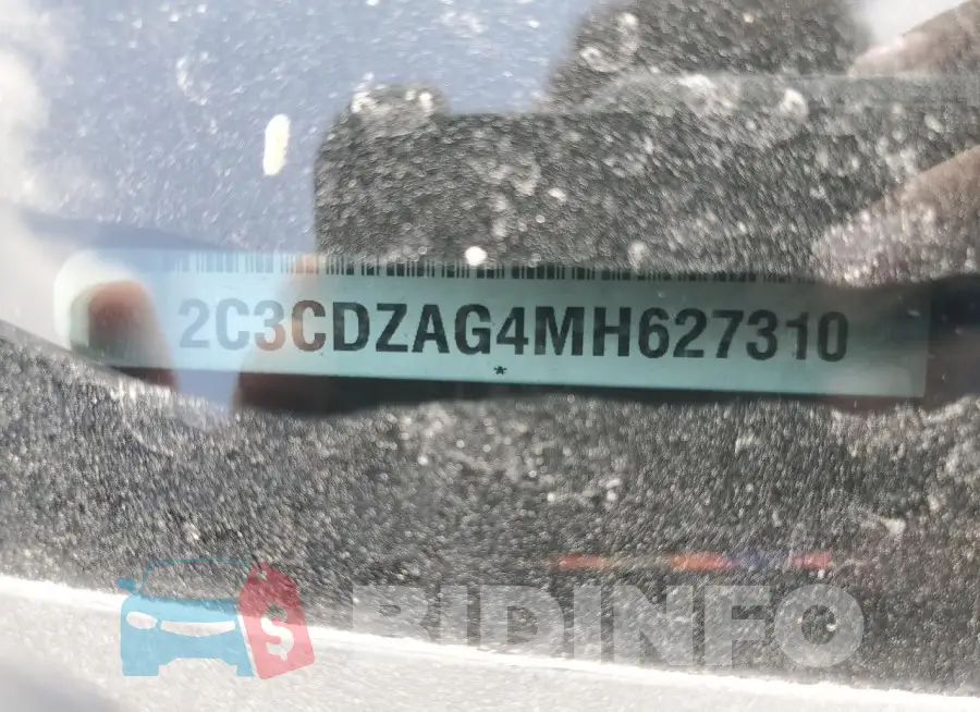2C3CDZAG4MH627310 Photo# 12