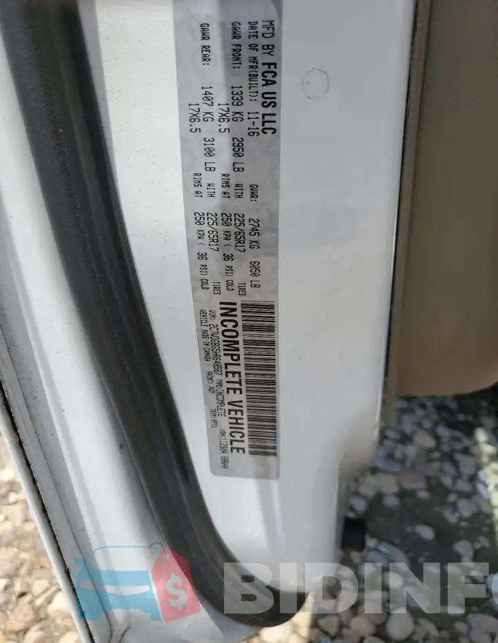 2C7WDGBG5HR648567 Photo# 13