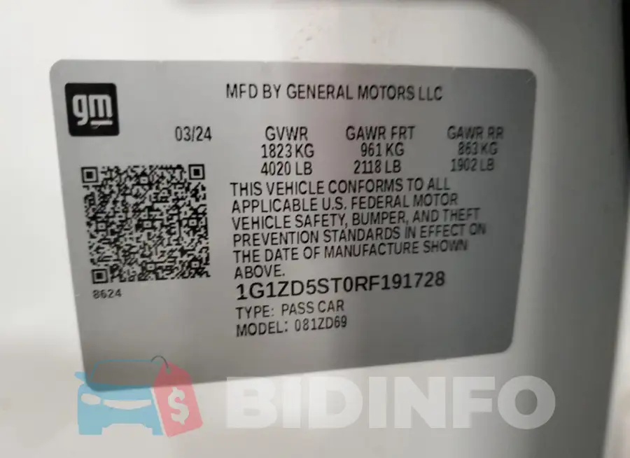 1G1ZD5ST0RF191728 Photo# 13