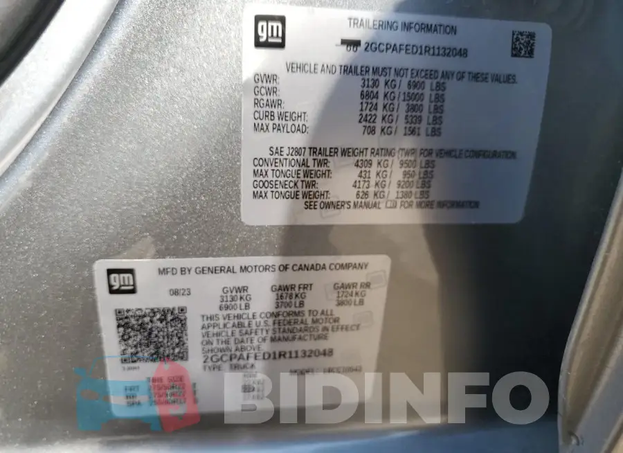 2GCPAFED1R1132048 Photo# 13