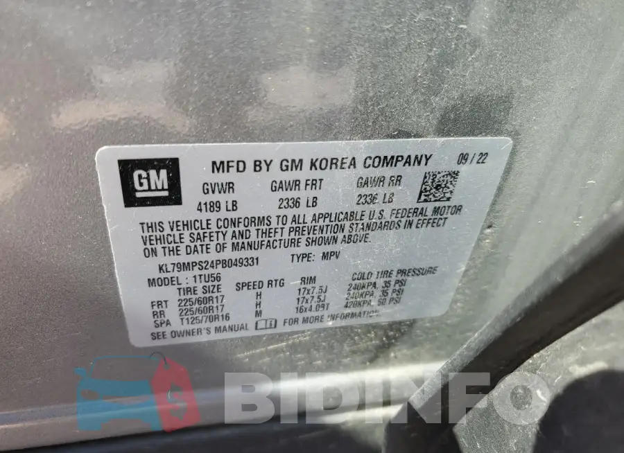 KL79MPS24PB049331 Photo# 13