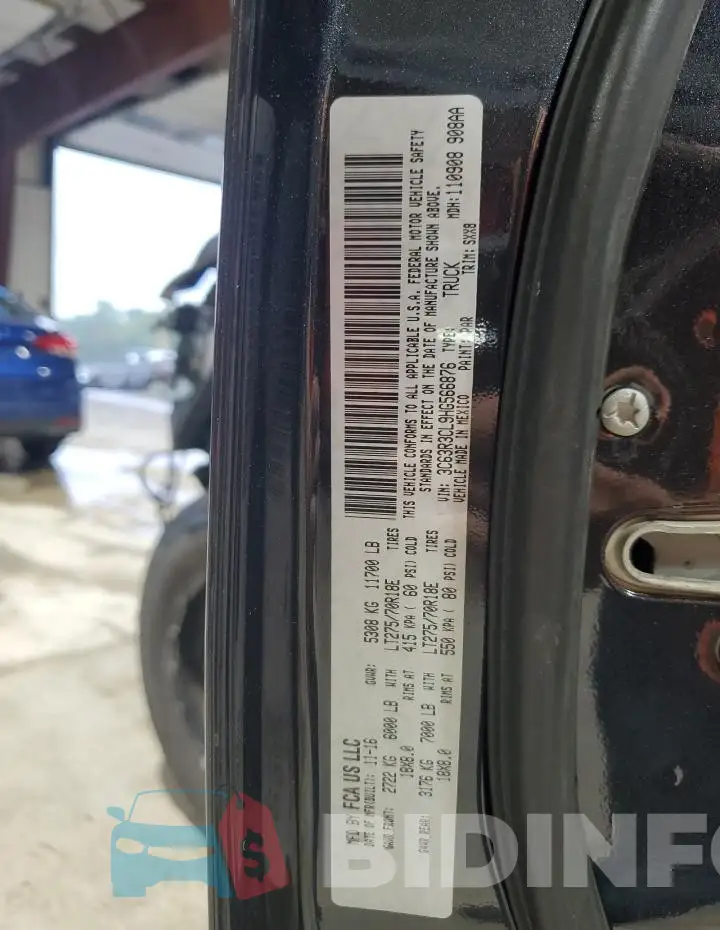 3C63R3CL9HG566876 Photo# 12