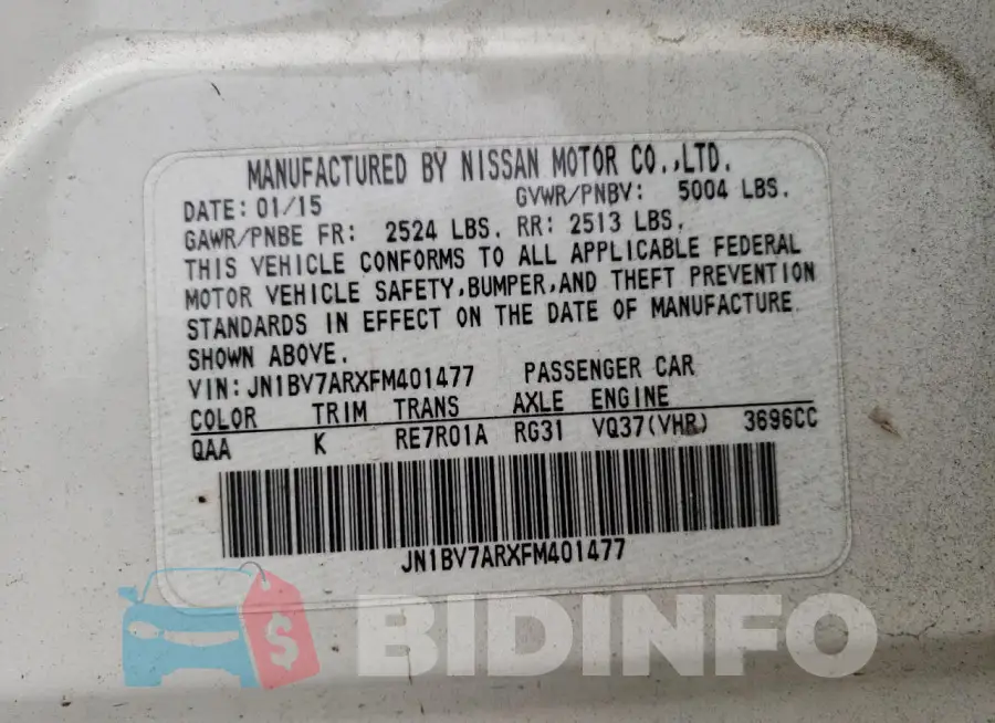 JN1BV7ARXFM401477 Photo# 12