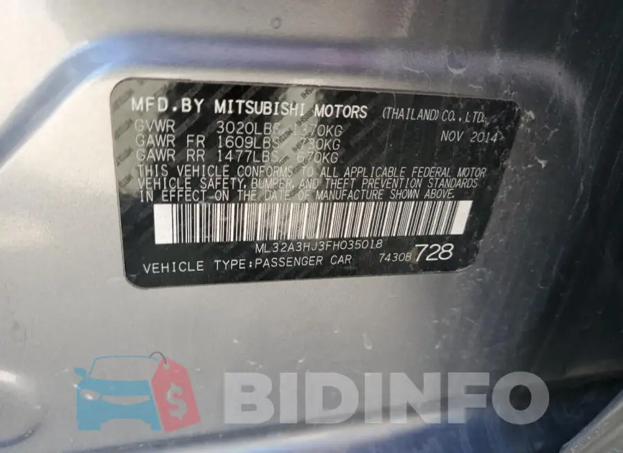 ML32A3HJ3FH035018 Photo# 12