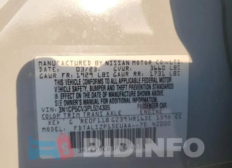 3N1CP5CV3PL524305 Photo# 14