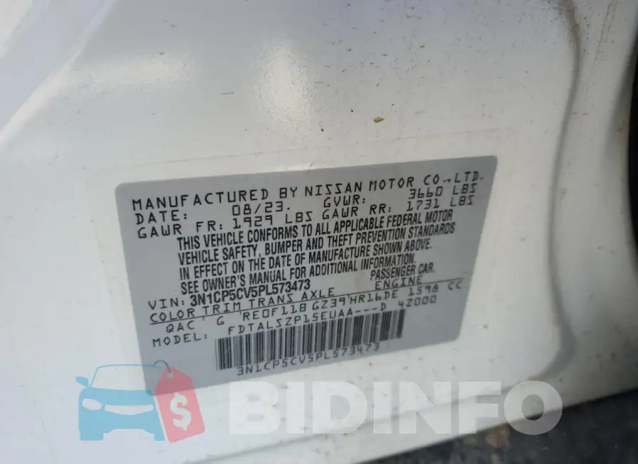 3N1CP5CV5PL573473 Photo# 12