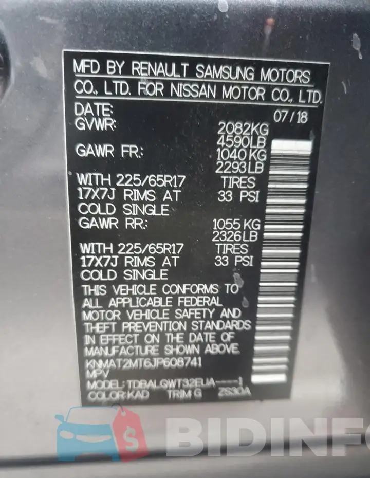 KNMAT2MT6JP608741 Photo# 13