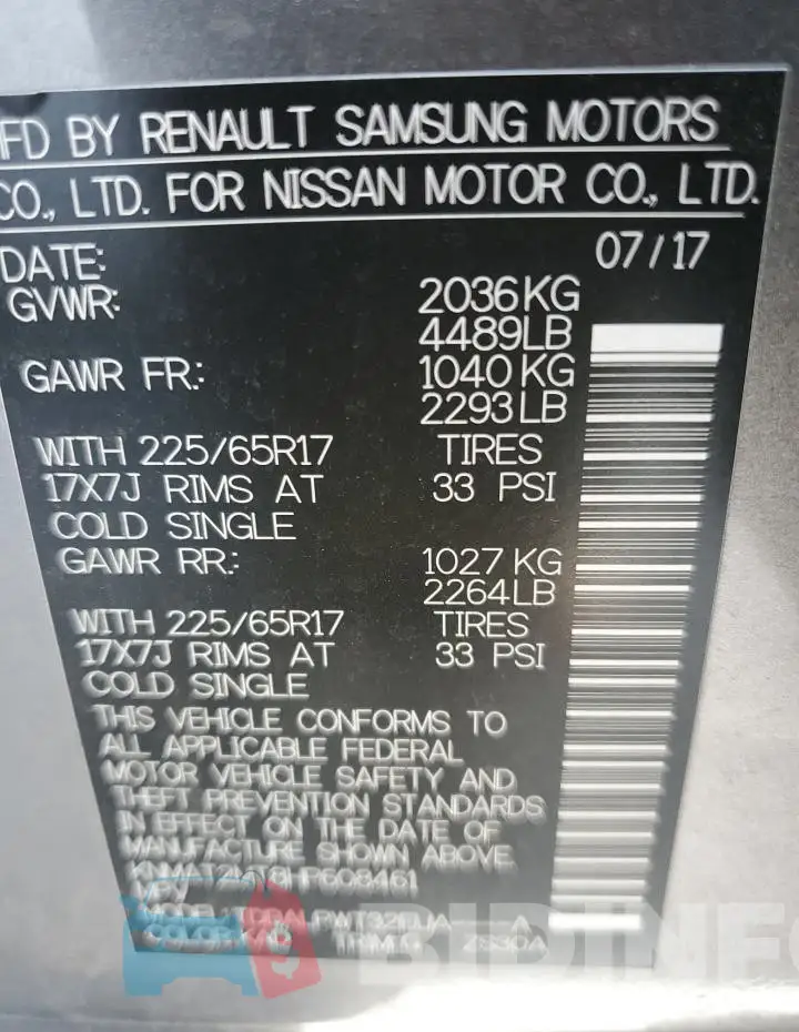 KNMAT2MT8HP608461 Photo# 13