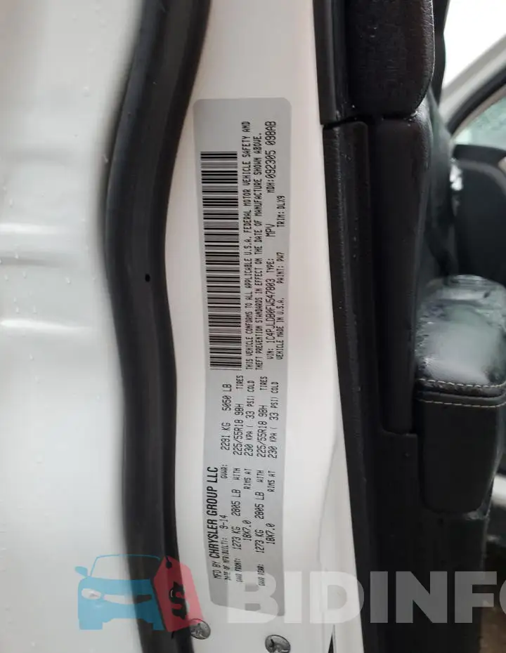 1C4PJLDB0FW547803 Photo# 13