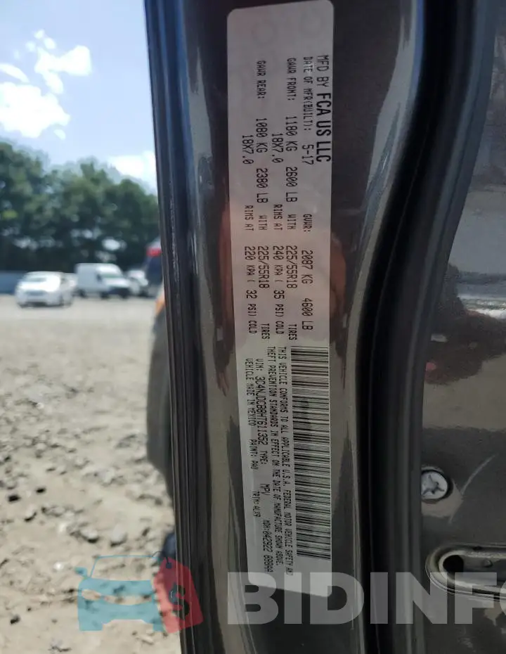 3C4NJDCB8HT611352 Photo# 12