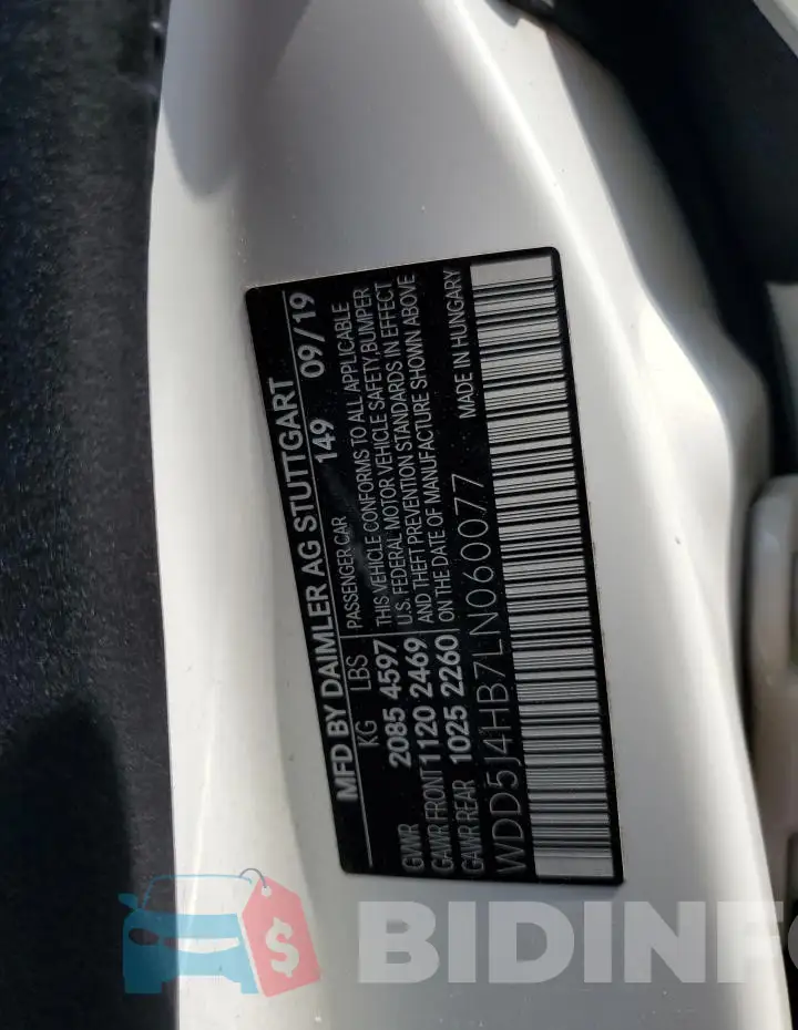 WDD5J4HB7LN060077 Photo# 12