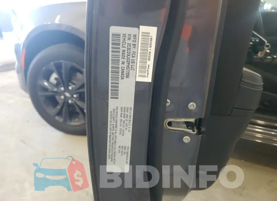 2C3CDXJG2PH577256 Photo# 12