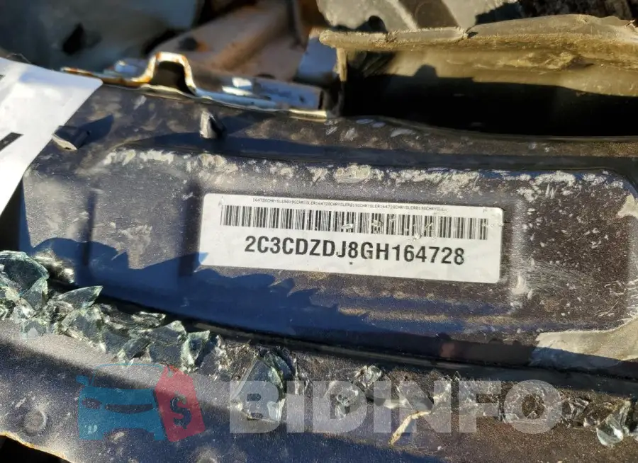 2C3CDZDJ8GH164728 Photo# 12