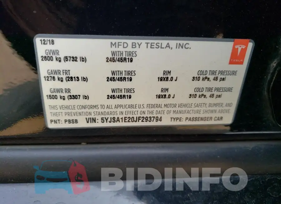 5YJSA1E20JF293794 Photo# 13